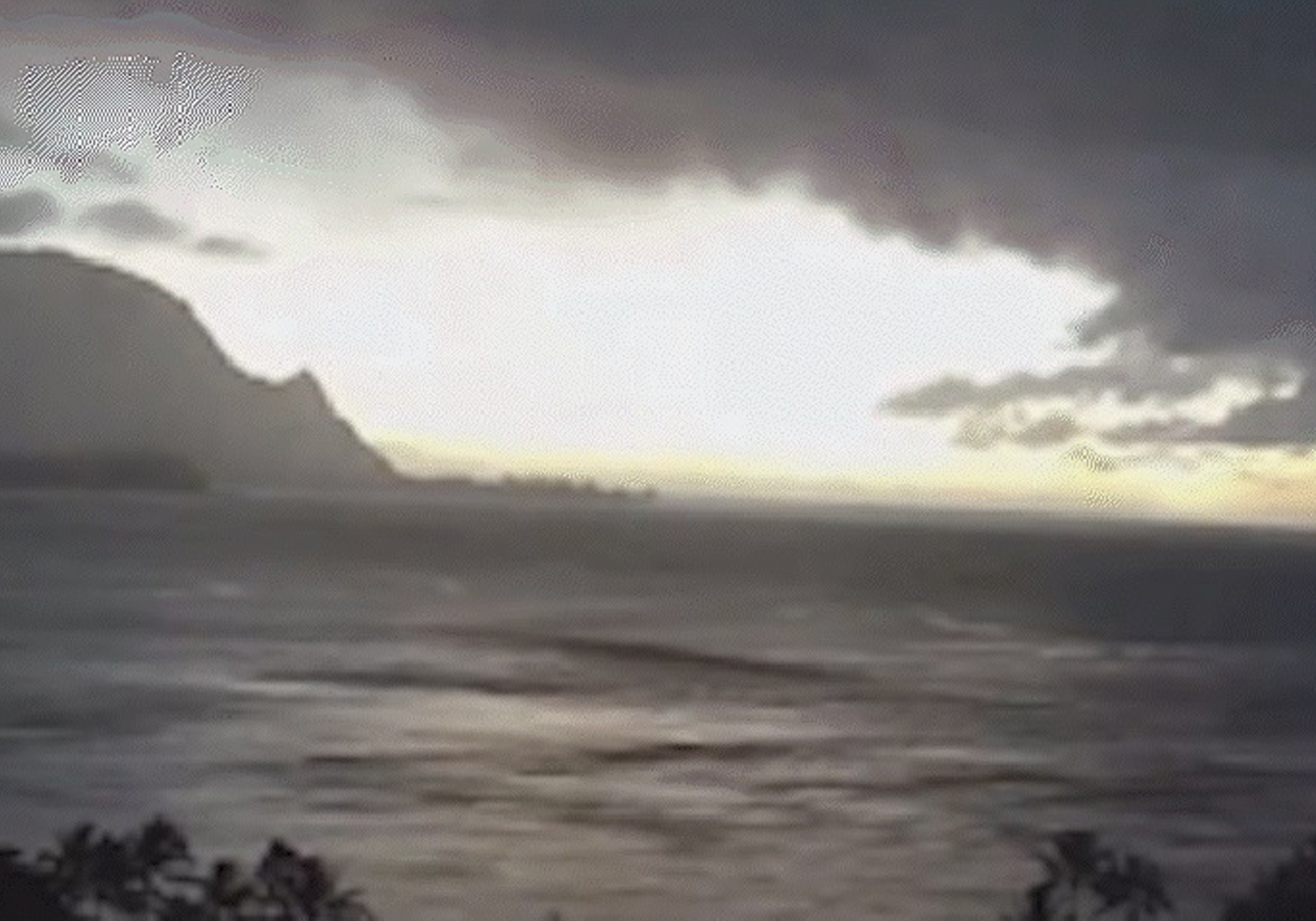 Mar recua entre seis e nove metros no Havaí antes de tsunami