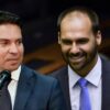 Câmara decide cassar mandatos de Eduardo Bolsonaro e Ramagem