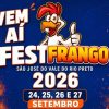 Confirmada a data do Fest Frango 2026 em São José do Vale do Rio Preto